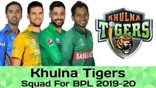 Khulna Tigers Squad For BPL 2019-20