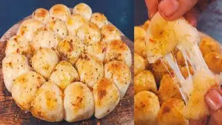 Garlic Cheese Bubble Bread Recipe | Without Oven| Softest Bubble Bread |Dinner Rolls