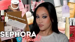 SEPHORA HAUL! 🛍 WHAT'S NEW AT SEPHORA? BEAUTY, FRAGRANCE & MORE! | AMY GLAM ✨