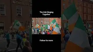 Irish beats, city streets, and a chorus of legends &mdash; sing it loud! ☘️🔥. #Dublin #ireland