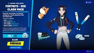 New Chapter 3 Season 2 Starter Pack in Fortnite - Zoe Clash Starter Pack in Fortnite
