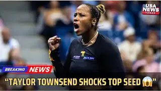Taylor Townsend Shocks Top Seed Mirra Andreeva | US Open 2025 Highlights। USA NEWS TODAY