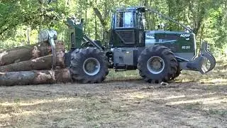Agrip | D&eacute;busqueur MD250 au d&eacute;bardage (partie 2) | Essai de  puissance en marche arri&egrave;re