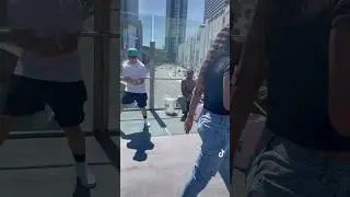 Vegas Street Drummer Killin it! @K1ngjaRED #lasvegas #bucketdrumming #drummer #bboy