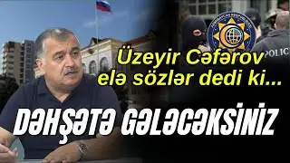 Üzeyir Cəfərov Narışkinin fikirlərini RƏDD ETDİ və Rusiya səfirliyi haqqında elə sözlər dedi ki...