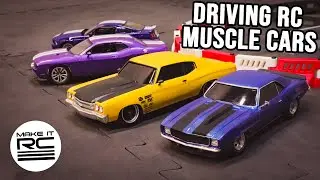 Driving Some Past Builds and Introducing Some New RC Race Track Accessories!