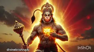 Jai Hanuman Bhajan | Powerful Hanuman Song | AI Music | #hanuman #bhaktisong @DivineKrishnaAI