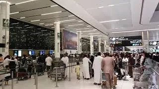 Riyadh Airport Departure Terminal 3 & 4 #riyadh #saudiarabia #metro #arabic #middleeast #airport