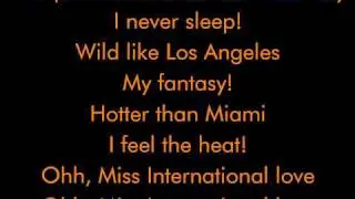 International Love - Full HD Lyrics