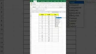 How to Use the CODE and CHAR Functions in Excel | Easy Guide #excel #exceltips