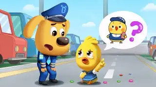 Never Play in the Parking Lot | Safety Cartoon | Kids Cartoon | Sheriff Labrador
