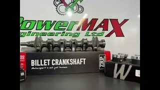 RB25 STROKER KIT ZRP CRANK AND ROD WITH WOSSNER FORGED PISTONS