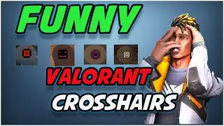 Valorant crosshair copy paste codes || New funny crosshairs , Import crosshairs easily