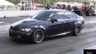 BMW M3 w/ DCT Trans. - Active Autowerke - 1/4 mile Drag Video - Road Test TV &reg;