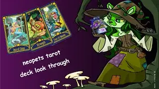 Neopets Geekify Tarot Deck Look Through | Neopets Merch