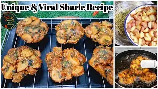 Sharle Recipe | Crispy Potato Snacks | Tea Time Snacks | Karachi Food Paradise |