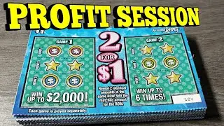 ☄BIG WIN☄ 25X $1 2 FOR $1 - ARIZONA LOTTERY SCRATCH OFF TICKETS