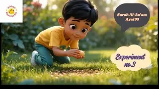 The Little Seed Miracle | Surah Al-An&lsquo;am Ayah95 | Science Experiment 3|Islamic Story|Rhyme Time kids