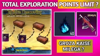 TOTAL EXPLORATION POINTS KITNA MILEGA ? BGMI/PUBG JUJUTSU DISCOVERY EVENT ALL DOUBTS EXPLAINED ||