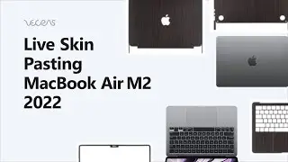 How to Apply Vinyl Skin on Apple MacBook Air M2 | VecRas