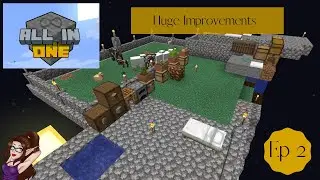 All in One (Modded One Block) Modpack~ Ep 2 How do I do all the things?  ~ Minecraft 1.16.5 Pack
