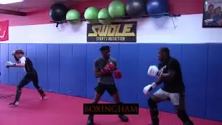 WALT HARRIS WORKING OUT FOR MAY 4 FIGHT VS SERGEY SPIVAK