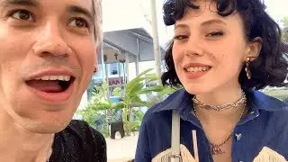 We had a small fight on camera.
