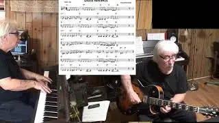 Douce Ambiance - Jazz guitar & piano cover ( Django Reinhardt )