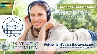 Das ist Bioökonomie! Podcast - #1: 