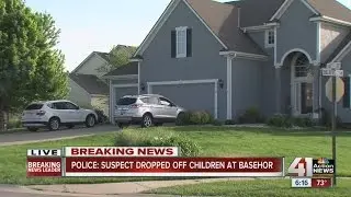 Police: Suspect dropped off children at Basehor