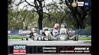 En Vivo l Round 6 Campeonato IAME Karting 2025 - Transmisión Oficial