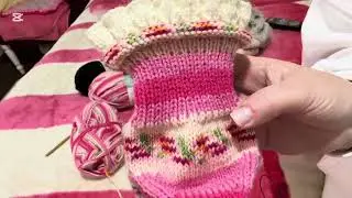 #knitting # veseniye nastroenye nasochki i prodvejenye po moim viazaniye izdelyie🌹🌹🌹