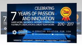 Ozone Infomedia | 2010 - 2017 | Celebrating 7 Years of Passion & Innovation