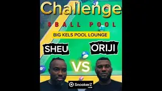 SHEU VS ORJI Pro Knockout Challenge Highlight  #challenge #8ballpool #nigeria #sports #snookerz