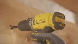 STANLEY FATMAX V20 DRILL DRIVER WITH 2x1.5 AH LITHIUM-ION BATTERIES