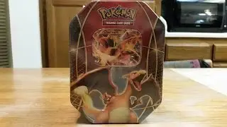 Charizard EX Best of 2016 Pokemon Tin Opening - Full Art!