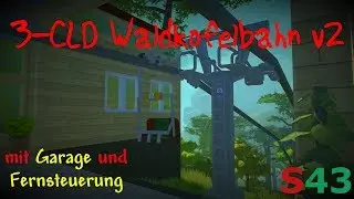 🚡 Kuppelbarer Sessellift in Scrap Mechanic: (mit FERNSTEUERUNG!) || 3-CLD Waldkofelbahn v2 🚡