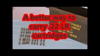 Catch .22 ammo storage dispenser