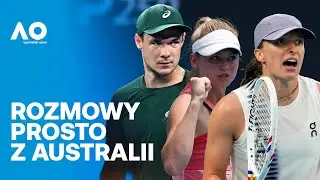 Fręch, Linette, Klimovicova, Majchrzak, Świątek - wywiady Pawła Kuwika po 1. rundzie #AusOpen2026