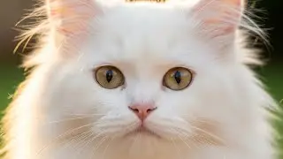A Peaceful Rainy Day With a Fluffy White Cat 🌧️🐱 | Kids Relaxing Story
