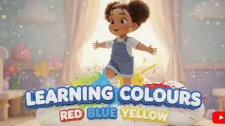 Colours All Around Me | Kids Colour Learning Song | Red, Blue & Yellow!