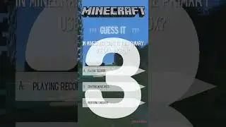 Mine Tales Trivia - Jukebox for what?  #interactivecontent #funtrivia #quizgame #minecraft