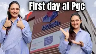 First Day At Punjab College 