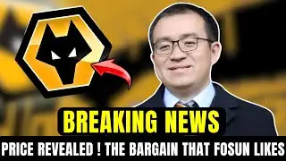 🐺🚨RUMORS TRANSFERS ! Wolves told how much star will cost this summer, a real bargain for Fosun