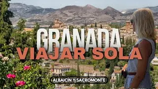 Viajar sola, ✨GRANADA en 2 d&iacute;as, #Vlog 2 ALBAIC&Iacute;N y Sacromonte.