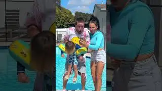 Jumping Into Pool is Dangerous 😱💦😳 #shorts #martaandrustam #khamitovy