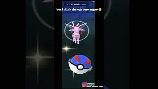 Gotcha my love pink Espeon in wild | Pokemon Go | eeve evolution | best eeve evolution | High CP