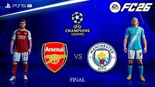 FC 26 - Arsenal vs. Man City - UEFA Champions League 25/26 Final Full Match | PS5&trade; Pro [4K60]