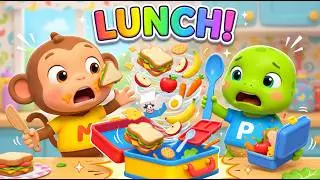 Make Lunch with Modo & Phoeniz &ndash; Fun Cooking Song for Kids 🍔🍓🍳