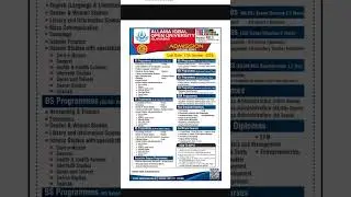 Aiou admission Autumn 2023